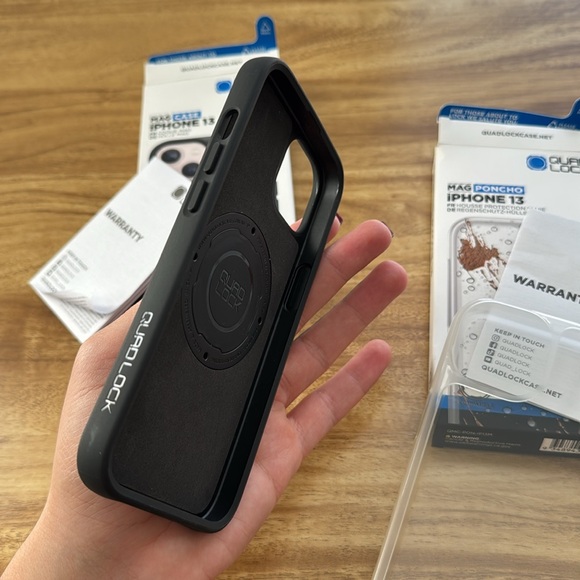 Quad Lock iPhone 13 case & iPhone 13 Poncho - Picture 5 of 6